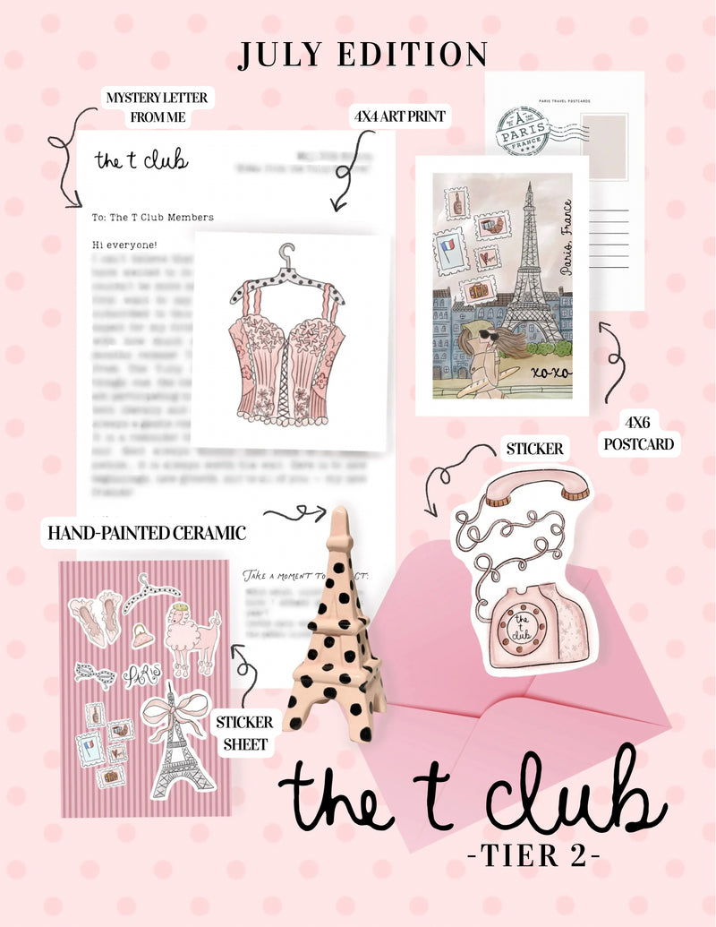 The T Club – Stationery + Ceramic Edition
